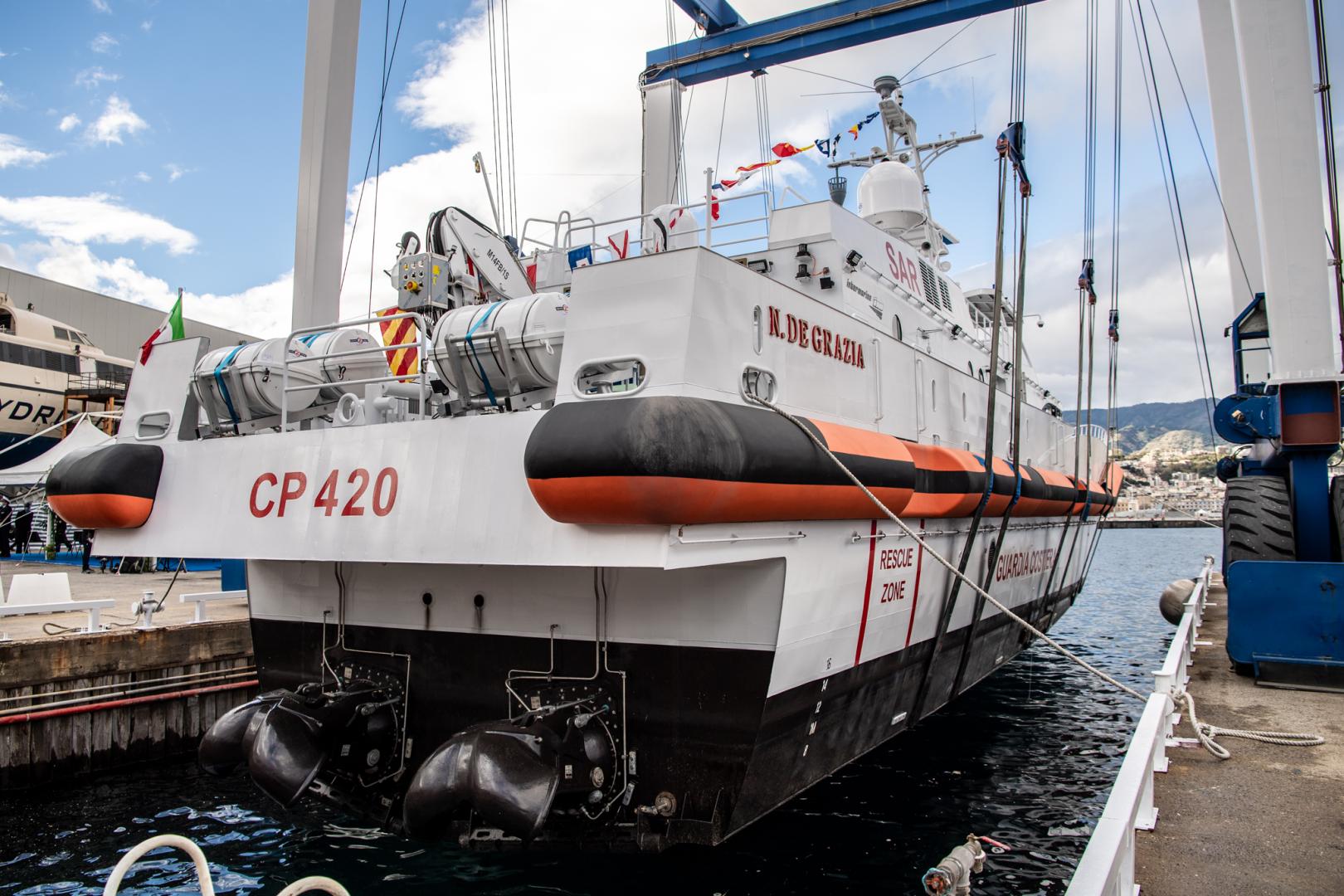 Messina: presentata la nuova nave della Guardia Costiera
