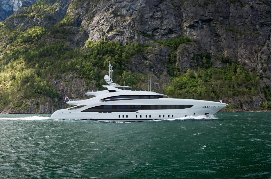 Highly customised 50m Steel hybrid yacht for delivery in 2024