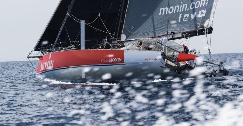 Isabelle Joschke  has been forced to abandon her Vendée Globe