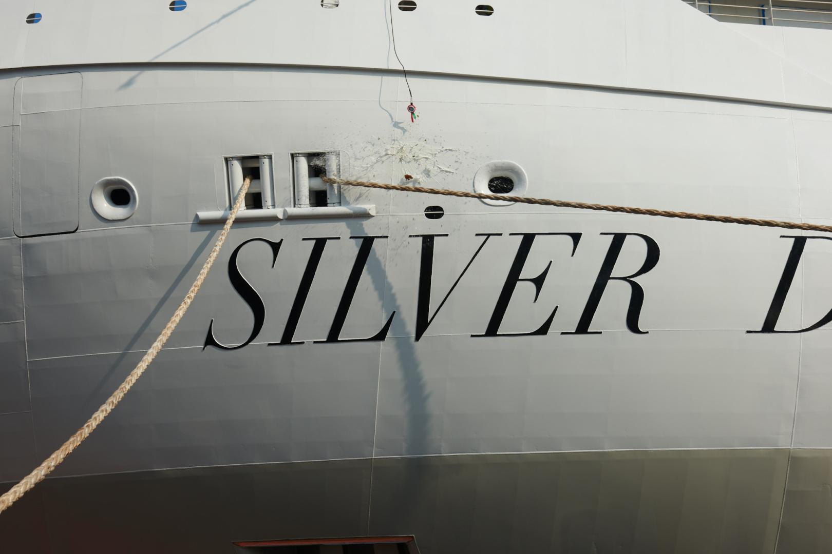 New ship Silver Dawn touched water for the first time today