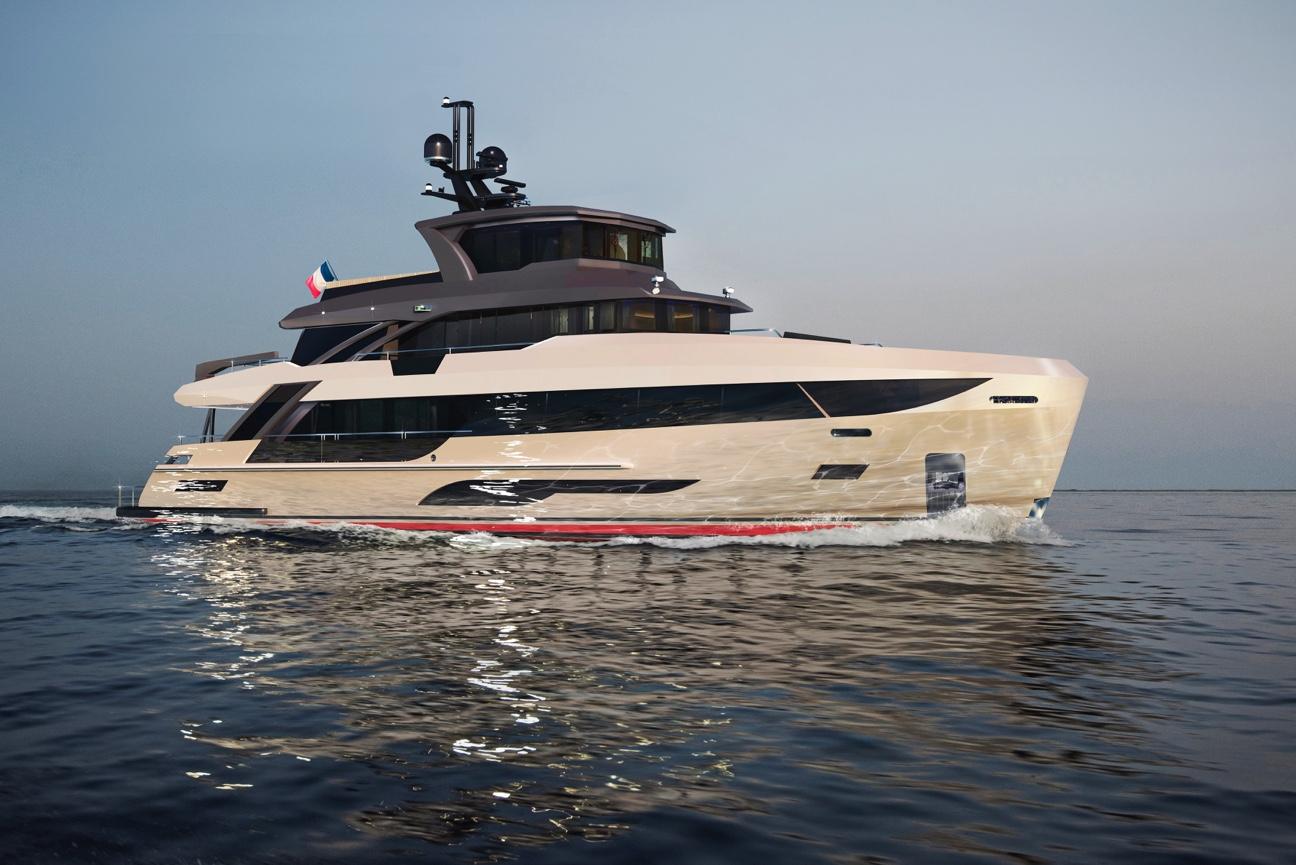 Bering Yachts lays the keel for the 33-metre B107 superyacht