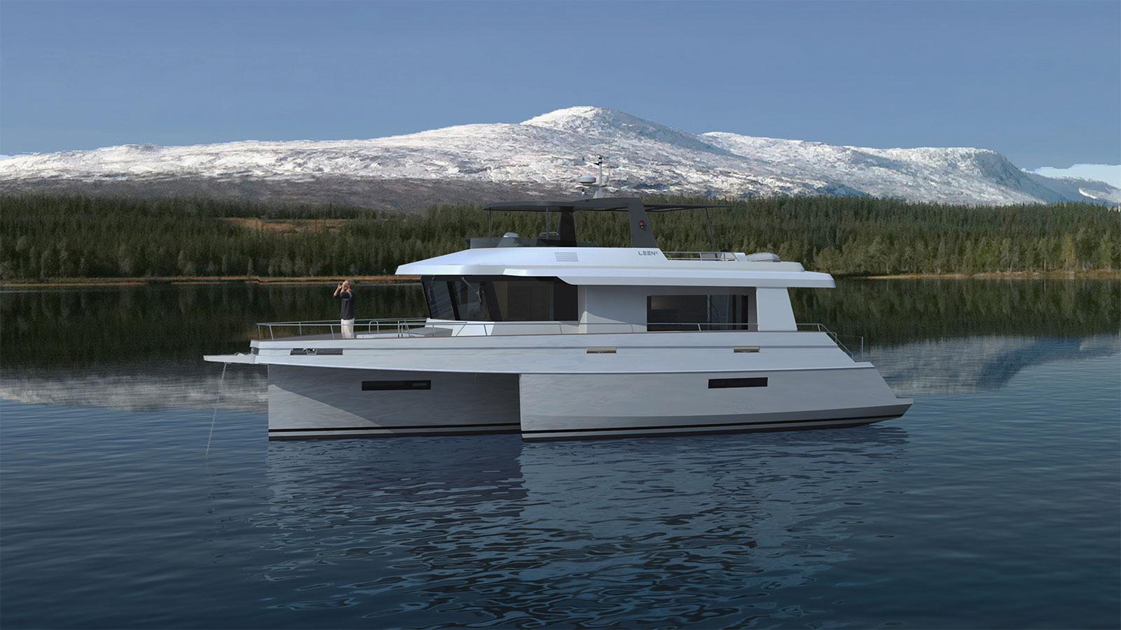 The Leen 56 combines all the advantages of the travel yacht