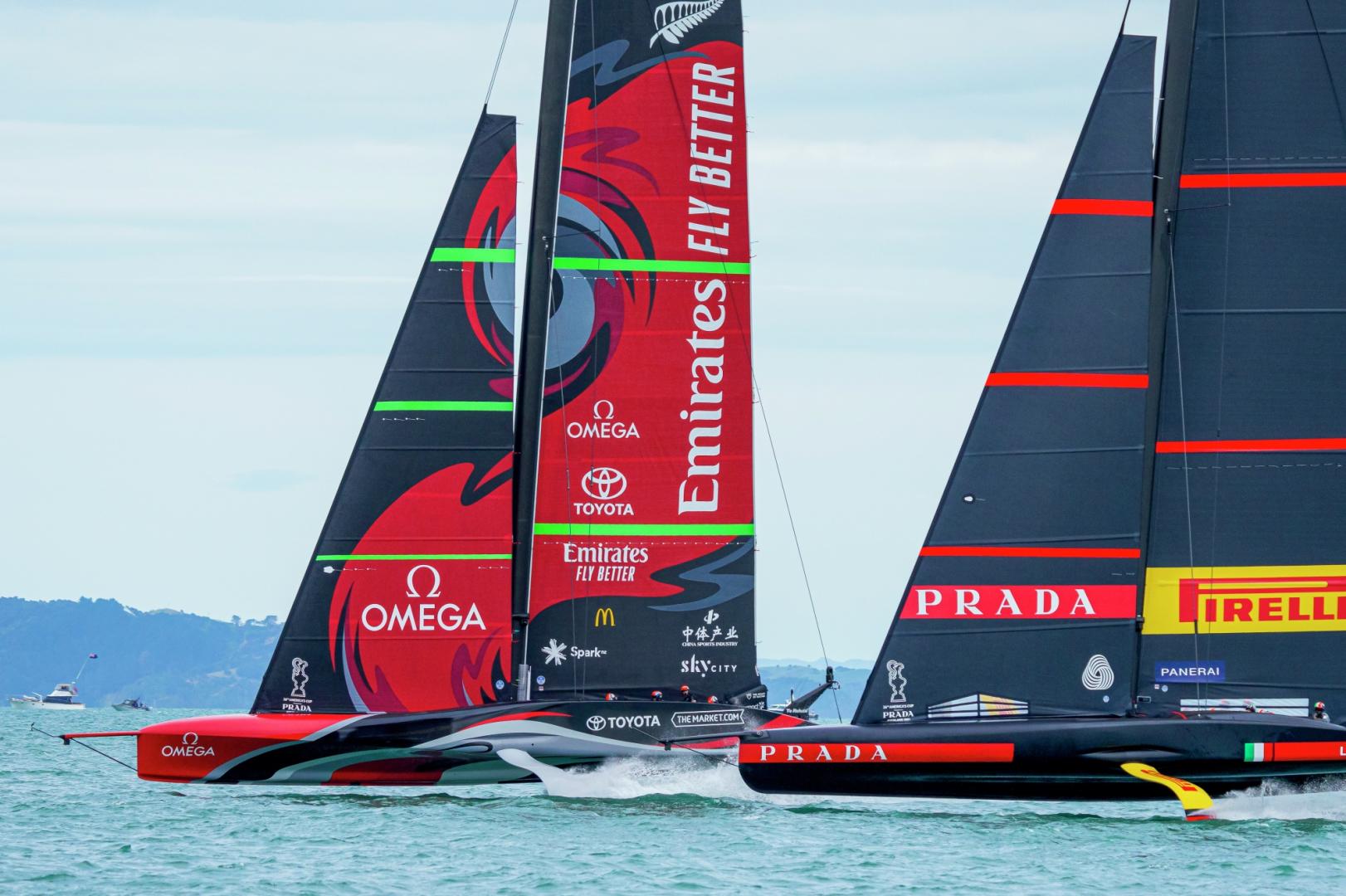 36th America's Cup, Day 1