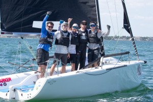 Bora Gulari defends 2020 Melges 24 title with his team on 'New England Ropes'
