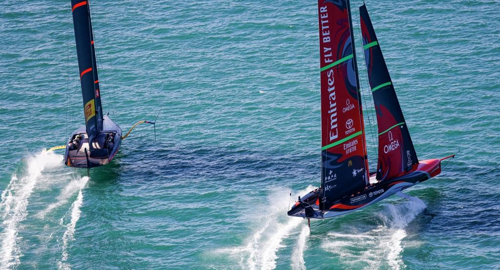 The 36 America's Cup presented by Prada, the 7 day of the race