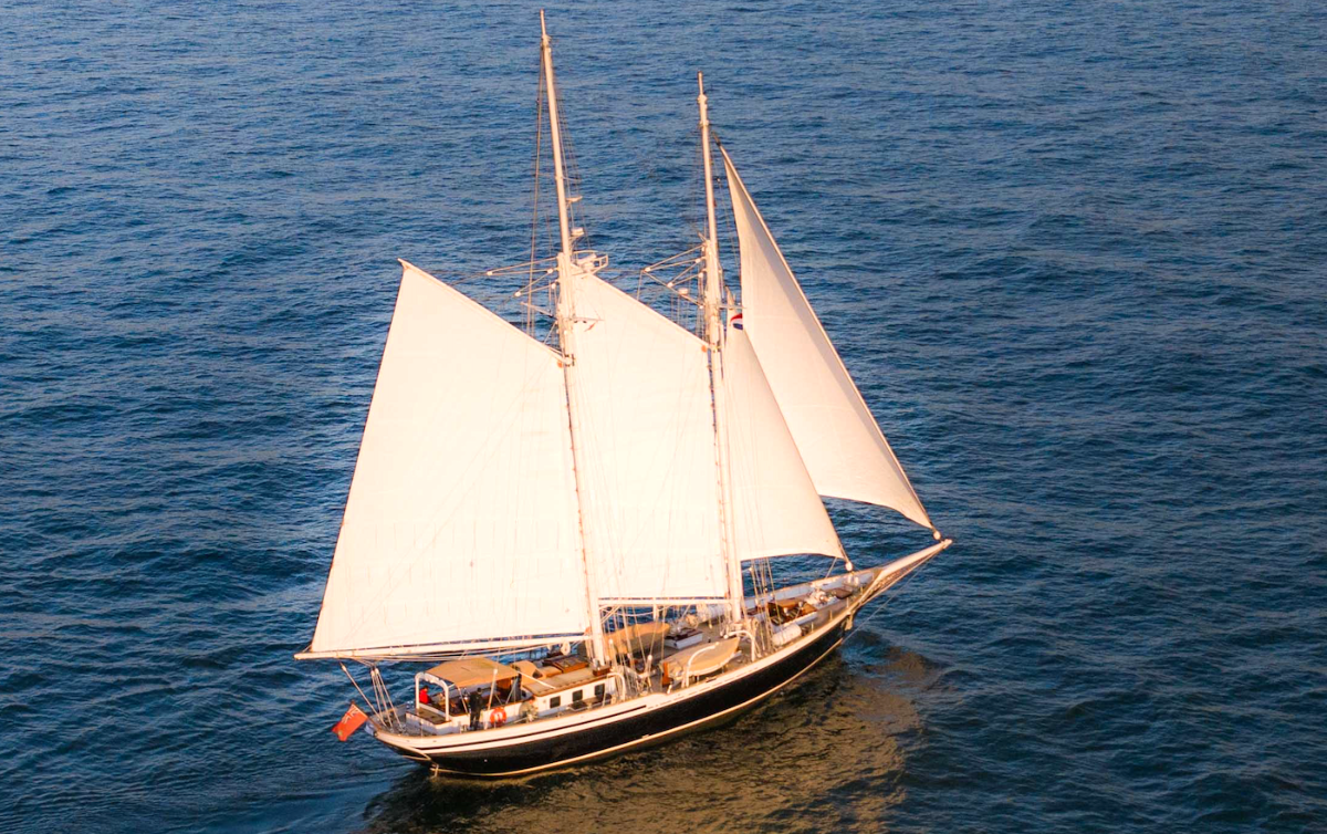 After a major refit, SY Borkumriff II a charming classic is reborn