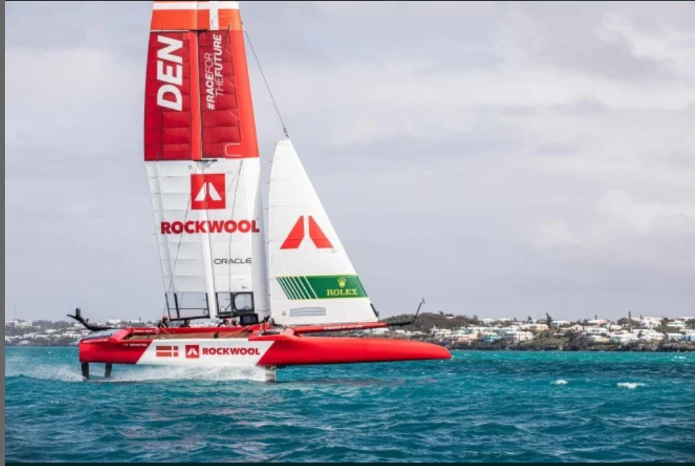 Denmark SailGP Team first to hit the water in Bermuda ahead of SailGP Season 2