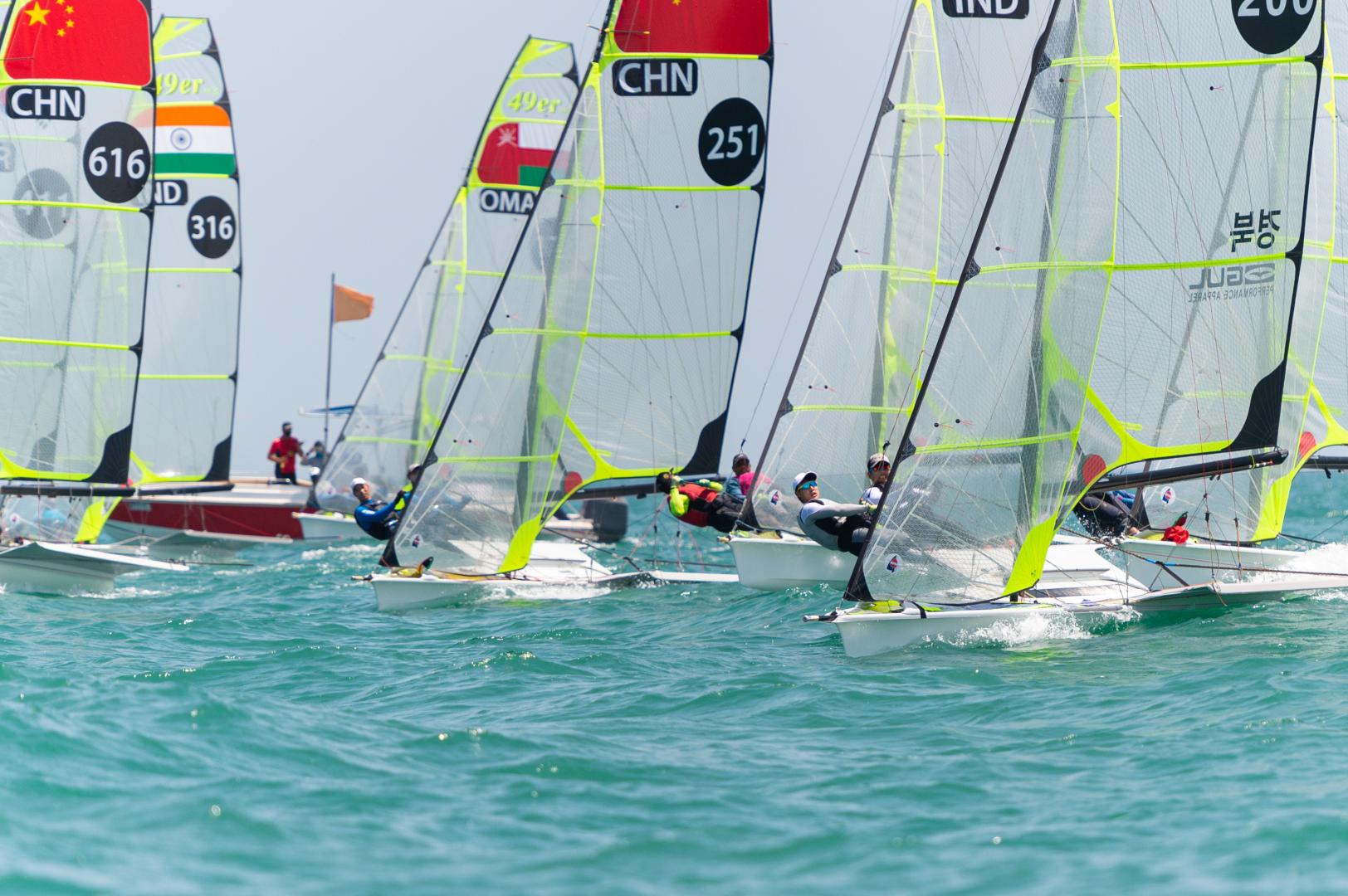 Olympic qualification still undecided at halfway point of the Mussanah Open Championship