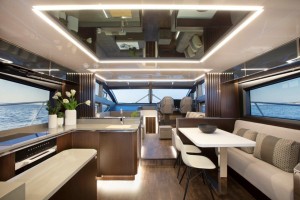 Pearl 62, delivered with Luxury interiors