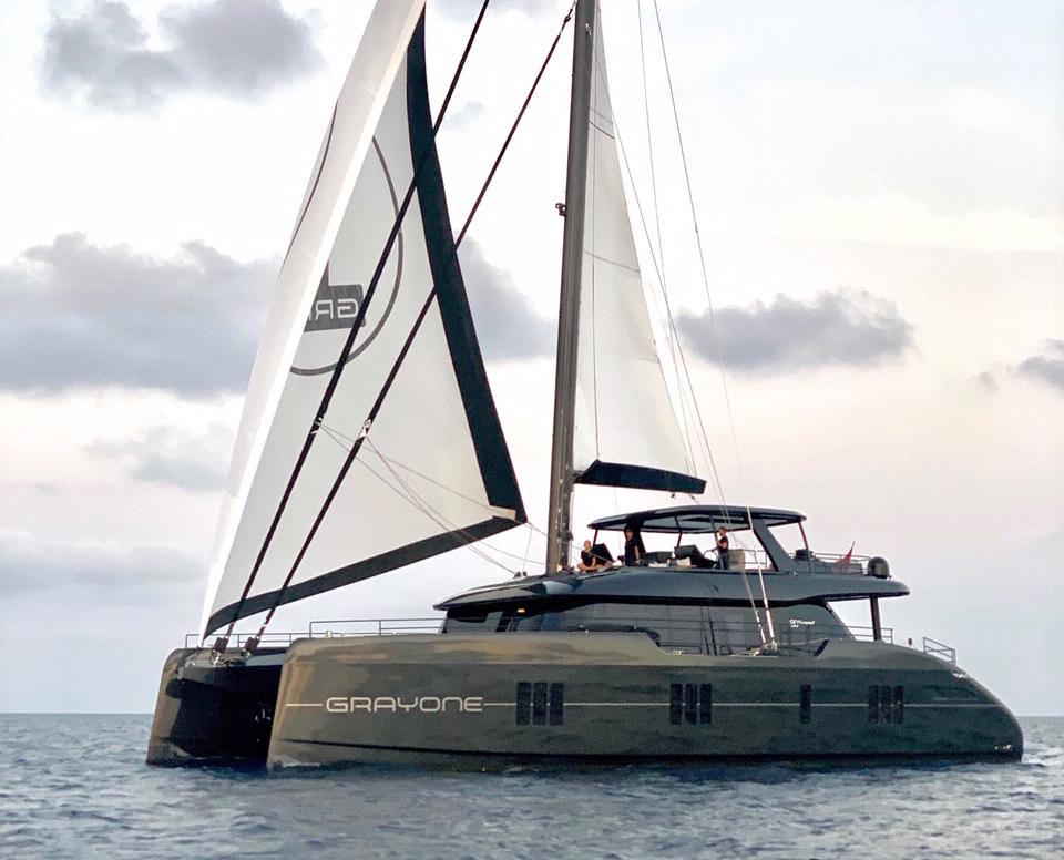 Sunreef Yachts reveals the pictures of the luxury Sunreef 80 Grayone
