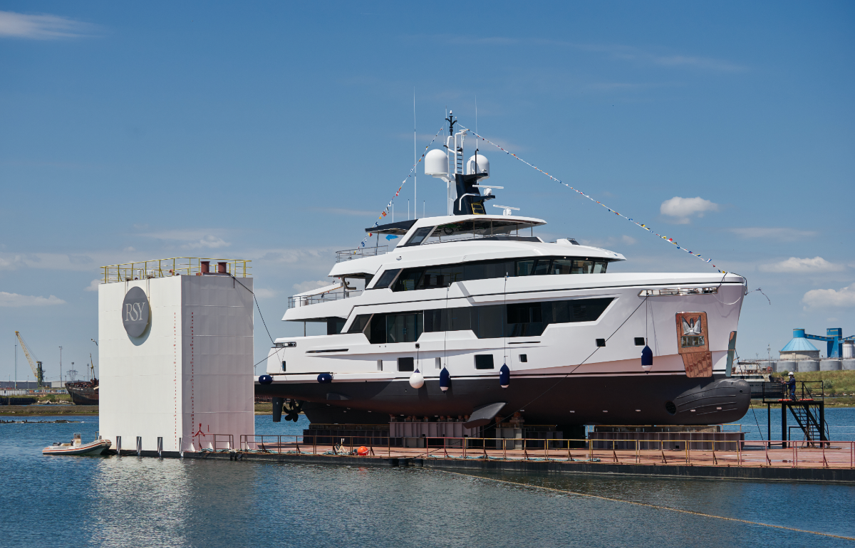 Rosetti Superyachts launches its first pleasure yacht: RSY 38m EXP 