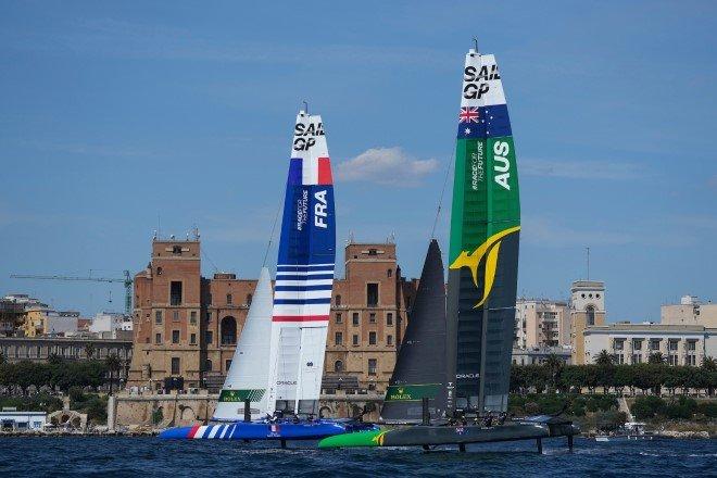 SailGP’s eight national teams fleet touches down in Taranto