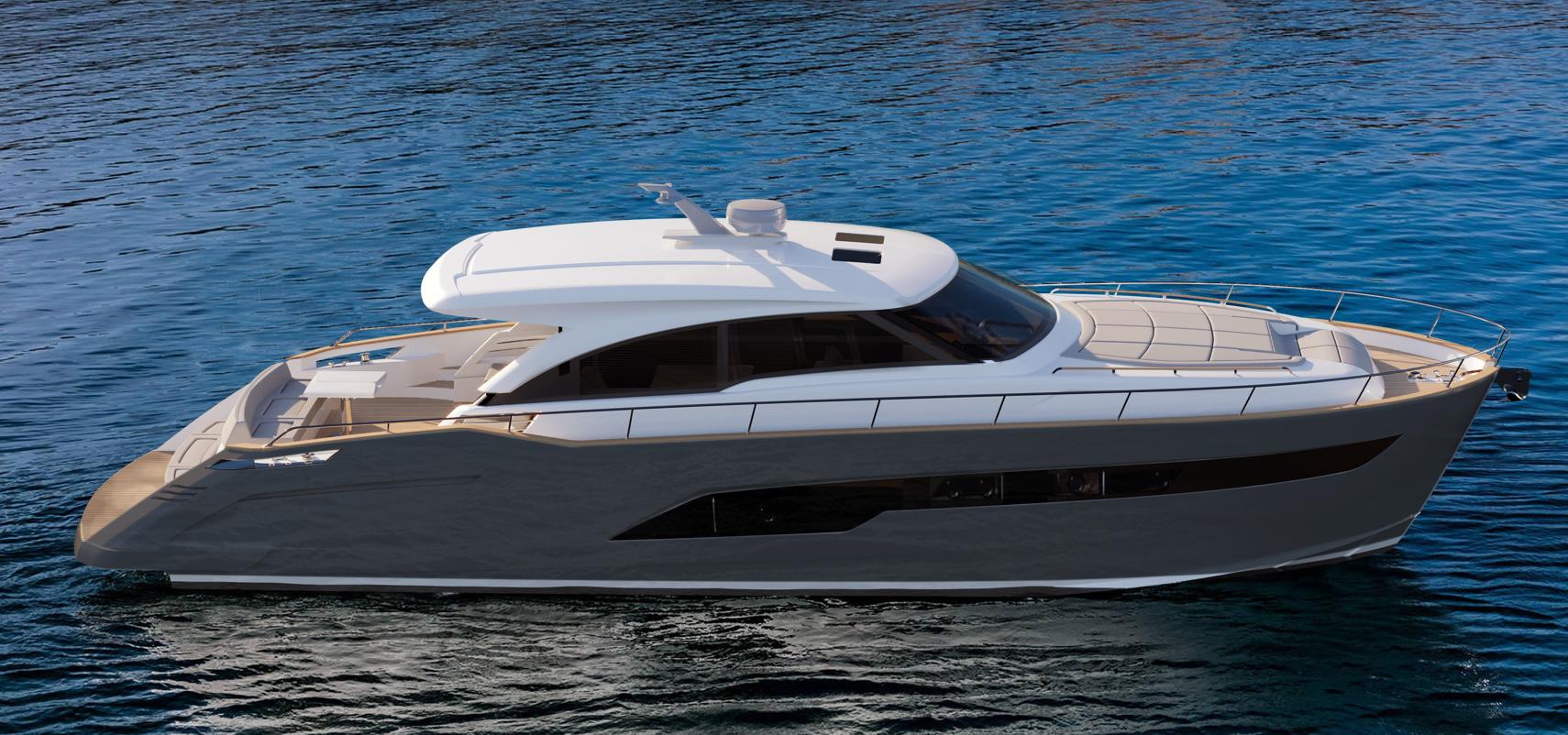 The 54'Mahòn model range, new entry from Austin Parker Yachts