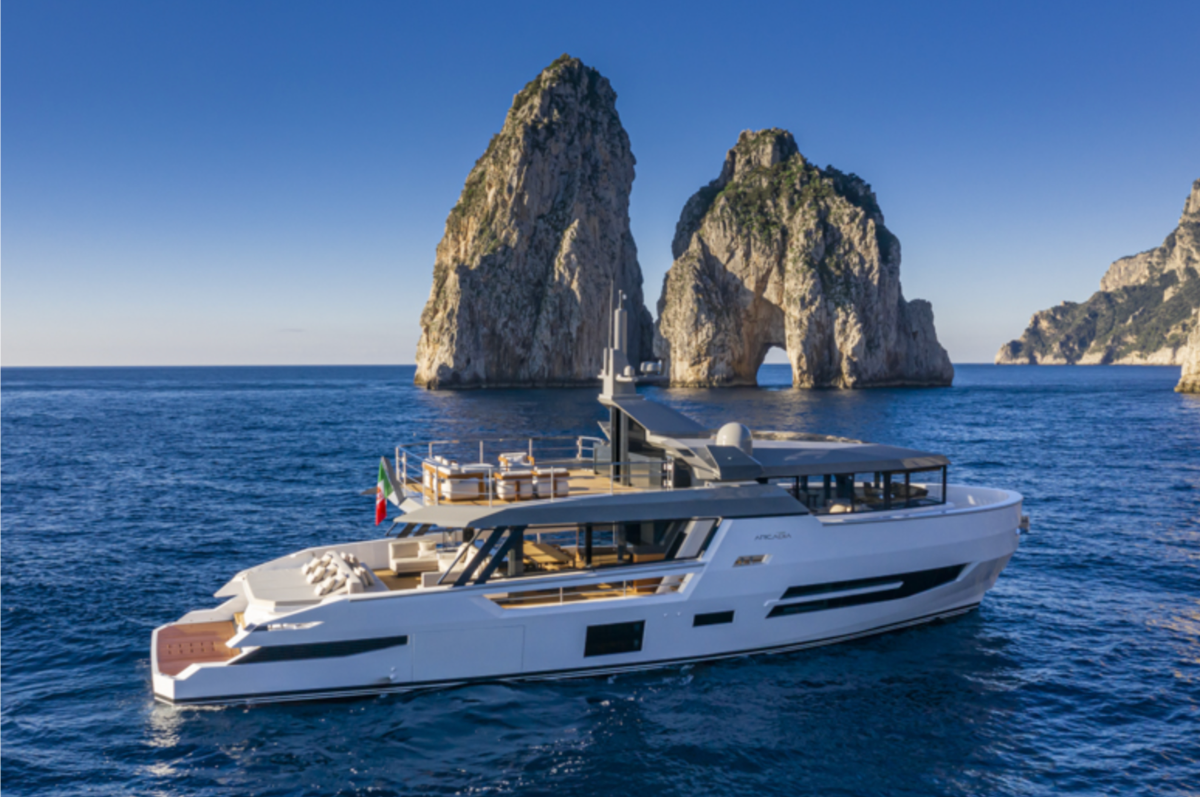 Arcadia Yachts: Sherpa 80 XL selezionato nell’ADI Design Index 2020