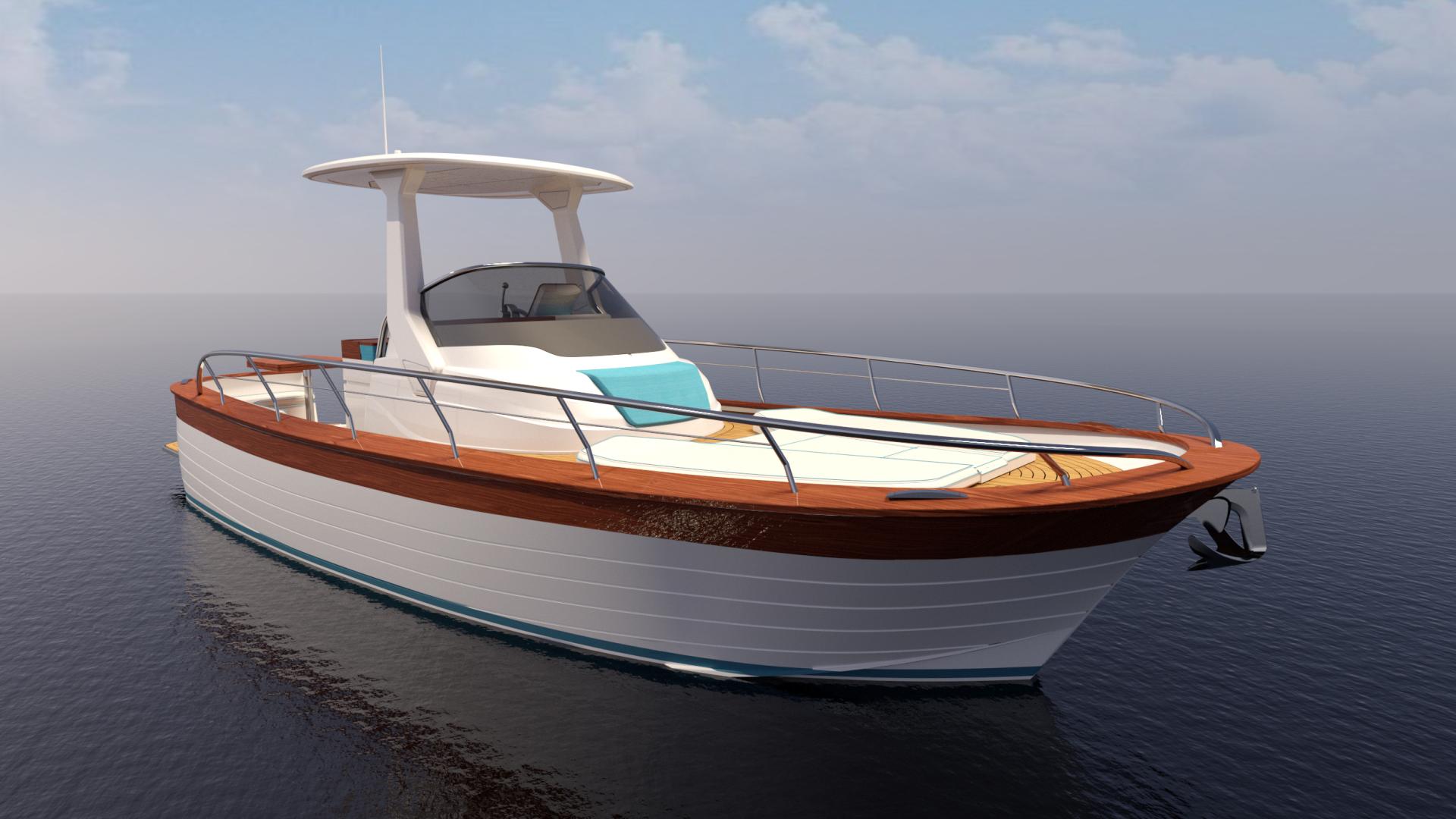 Gozzi Mimì is working at full speed to launch the Libeccio 8.5 Walkaround