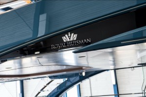 Royal Huisman's launch of the 58.5m / 192ft motoryacht PHI