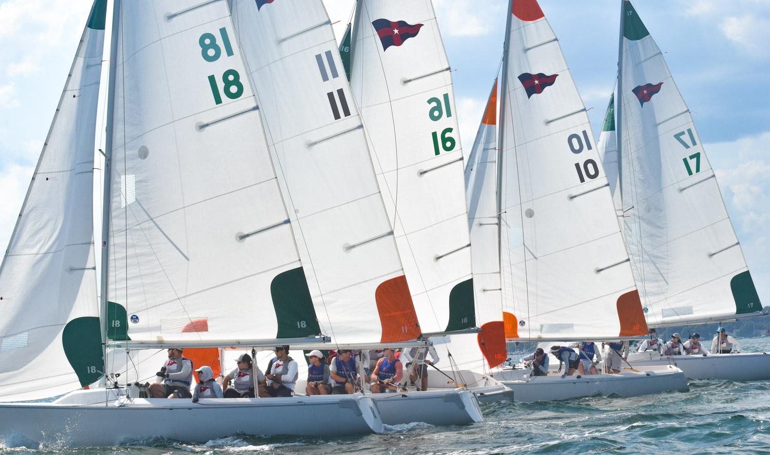 Team Racing to reunite in Newport for New York Yacht Club's Trios