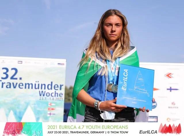 Maria Vittoria Arseni vince il Campionato Europeo Ilca 4 Under 16 femminile