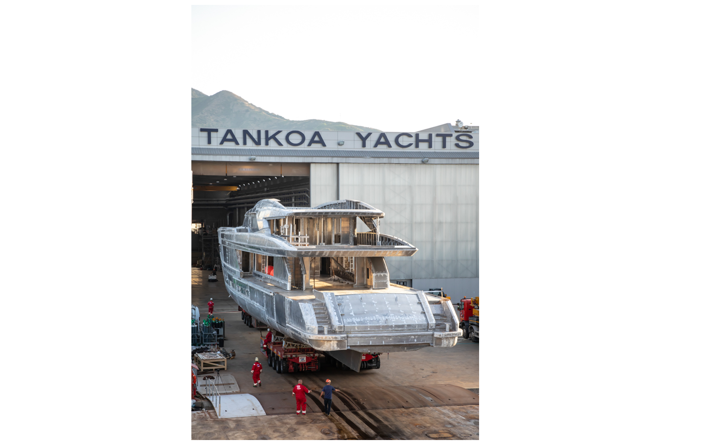 Tankoa 4th all-alluminum 50m hybrid superyacht on schedule for February 2022 delivery