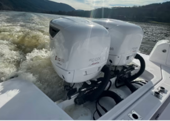 CXO300 diesel outboard compliant with Bodensee emission standard