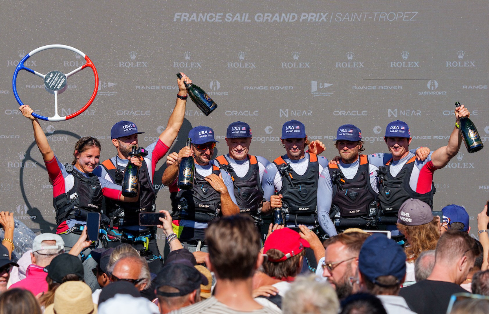 Land Rover Sailing Event Pressmare | SailGP Team victory at Range Rover France Sail Grand Prix