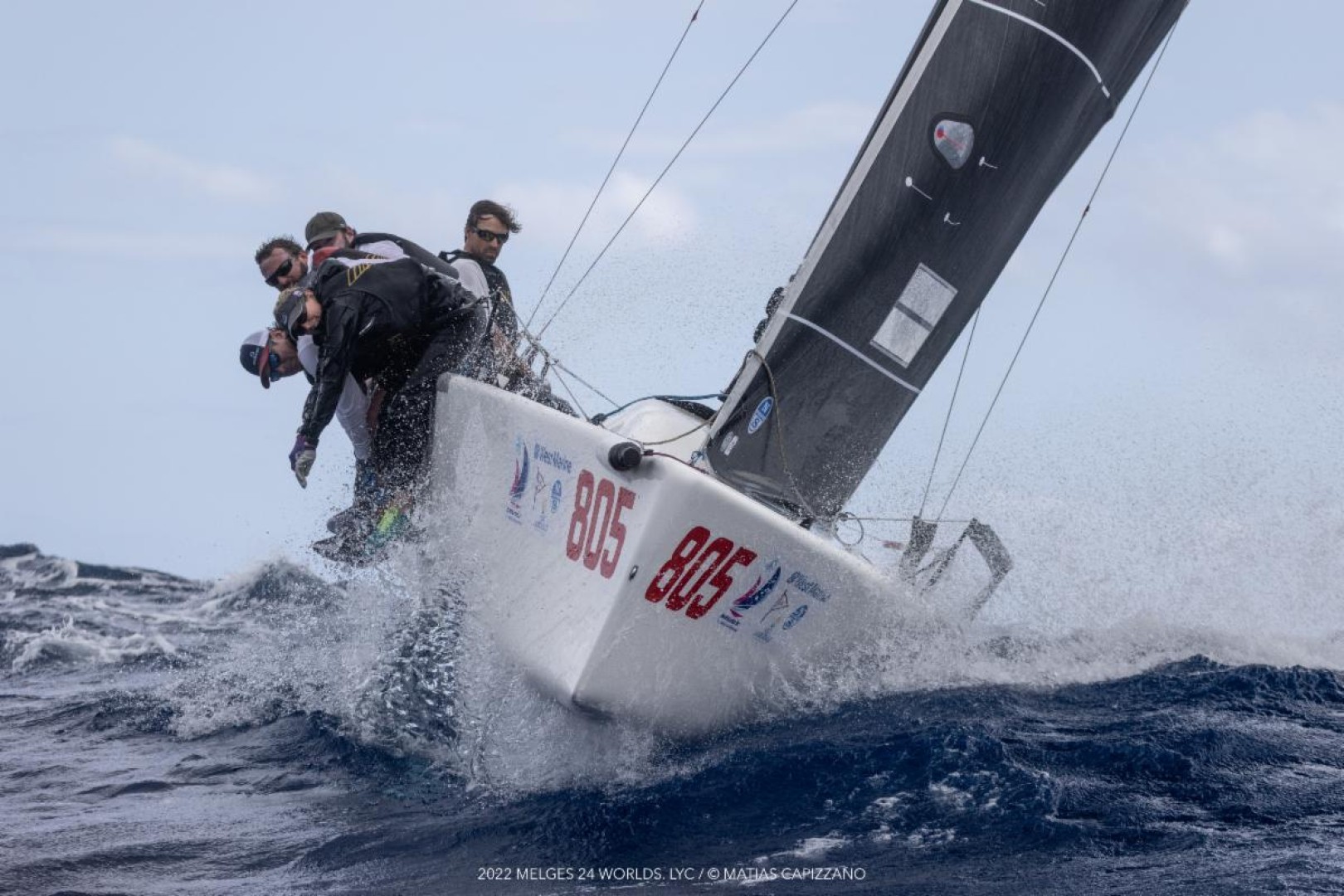 U.S. Melges 24 Class President Megan Ratliff and her helmsman brother aboard Decorum will be among the top all-amateur teams