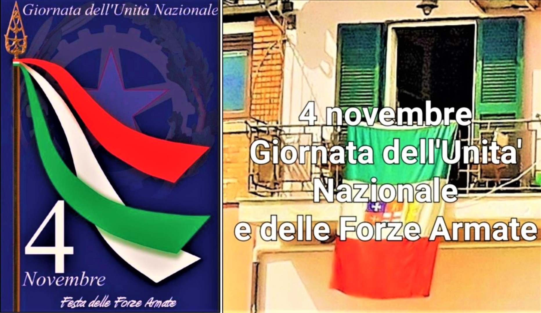 Pressmare | 4 novembre manifesto e bandiera navale italiana a Artemare Club