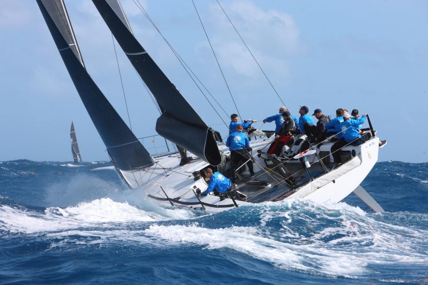 RORC Commodore James Neville's HH42 Ino XXX (GBR) won the Antigua 360 Race after IRC time correction © Tim Wright/Photoaction.com