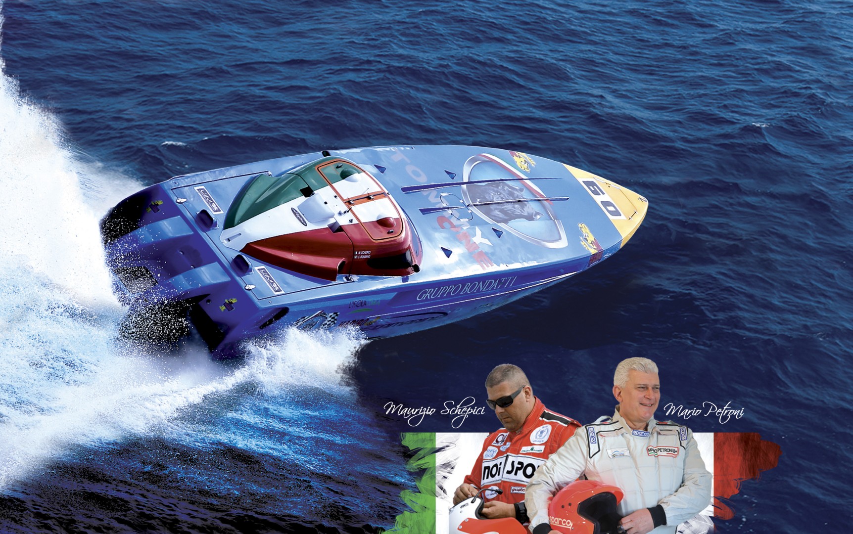 Schepici e Petroni su Tommy One per il record mondiale Messina-Vulcano-Messina