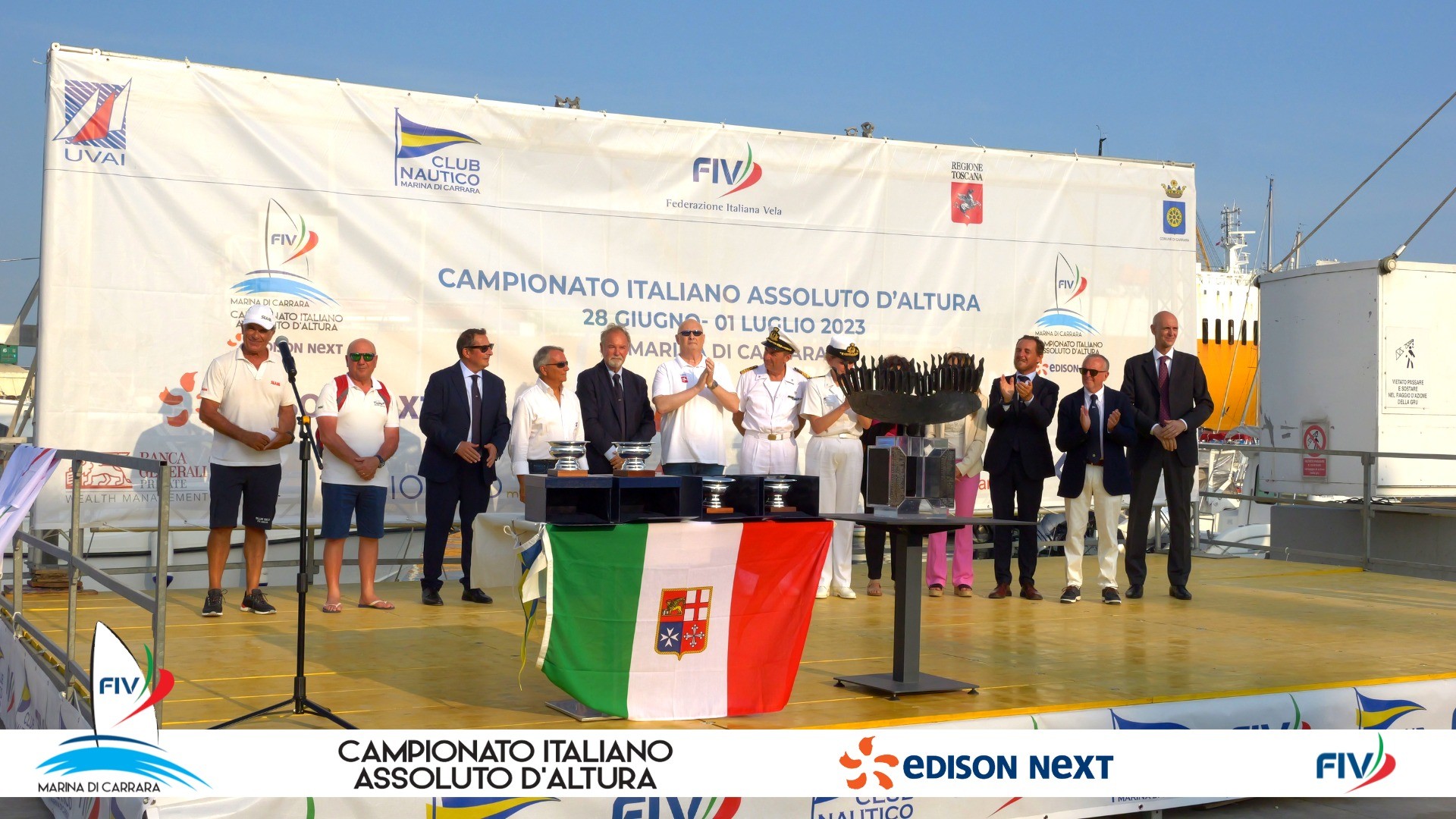 Aperto il Campionato Italiano Assoluto di Vela d'Altura Edison Next 2023