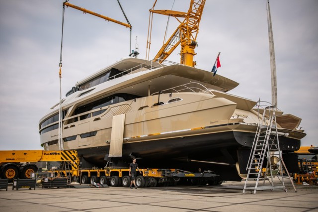 Custom Van der Valk Pilot project hits the water in style