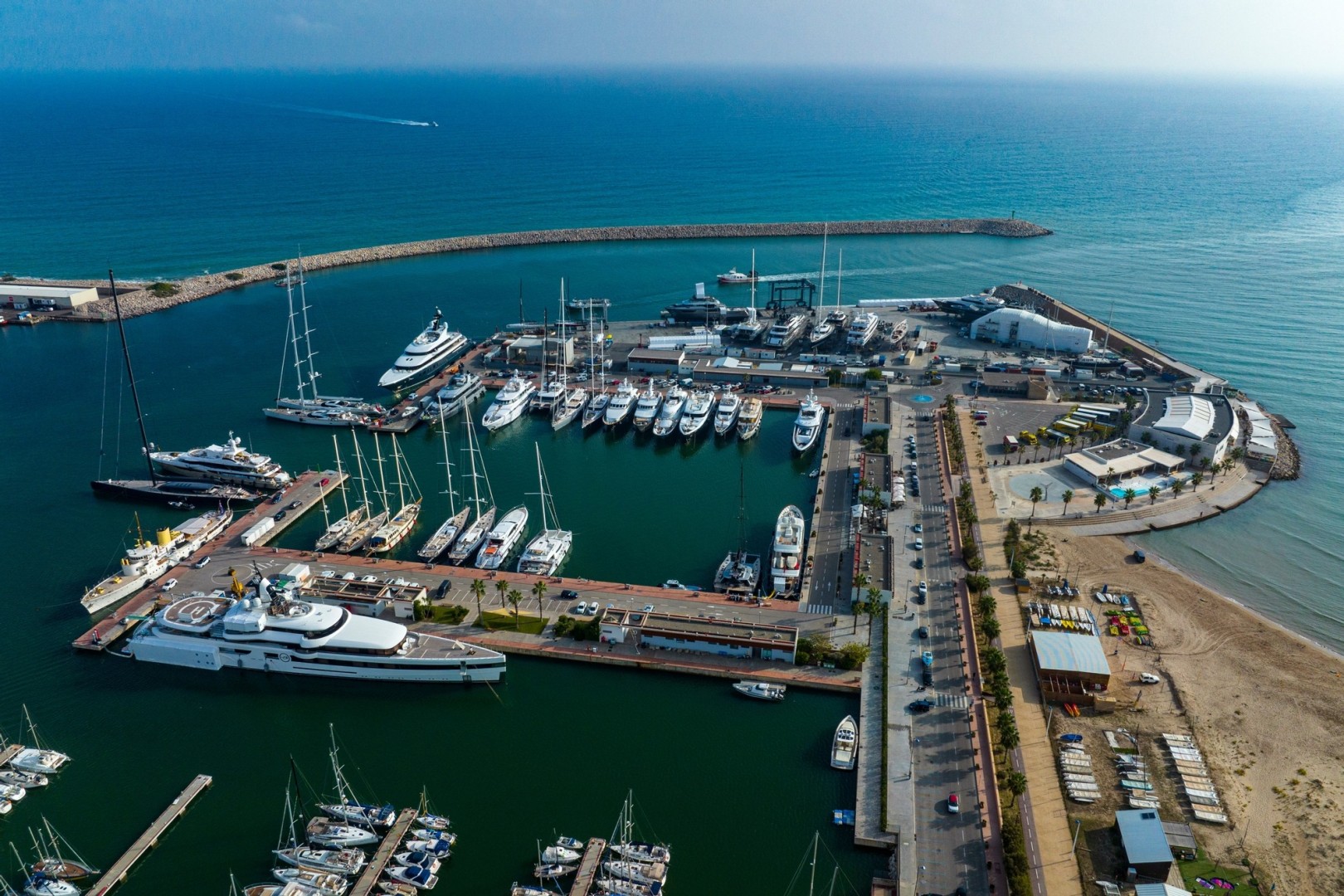 Two months before the America’s Cup descends on the Vilanova i La Geltrú