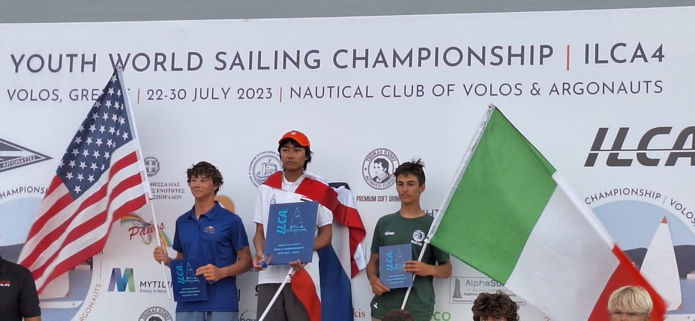ILCA 4 Youth World Championship, bronzo per Lorenzo Ghirotti a Volos