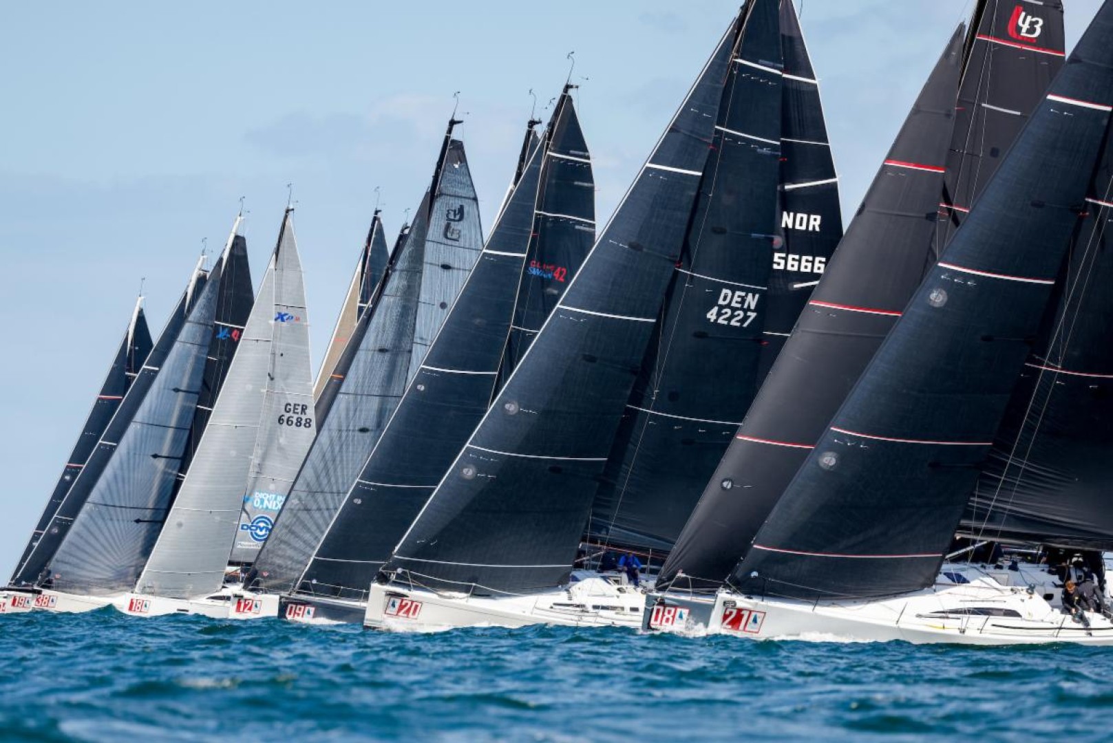 Perfect conditions on Day 4 at the 2023 ORC World Championship