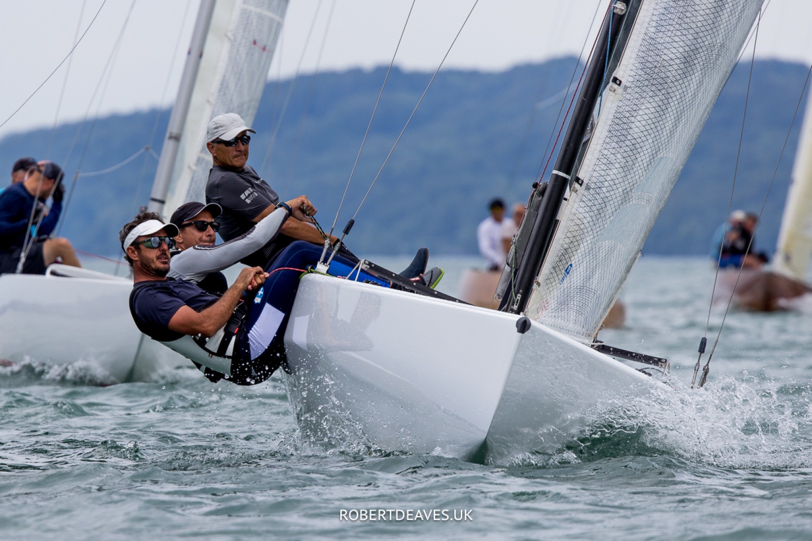 Melx III leads 5.5 Metre German Open at Tutzing after stormy first day