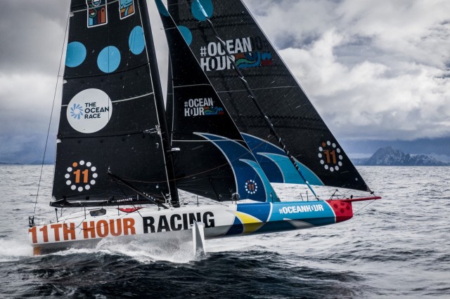 The Ocean Race 2022-23 - 28 March 2023, 11th Hour Racing Team crossing Cape Horn on Leg 3, day 30. © Amory Ross / 11th Hour Racing