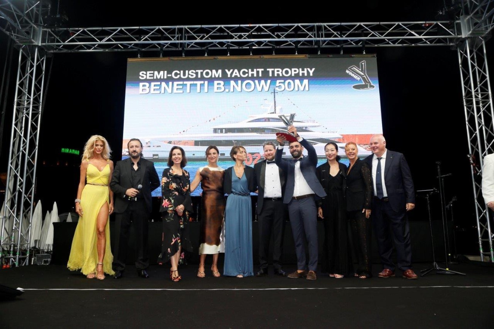 Benetti wins at World Yachts Trophies 2023