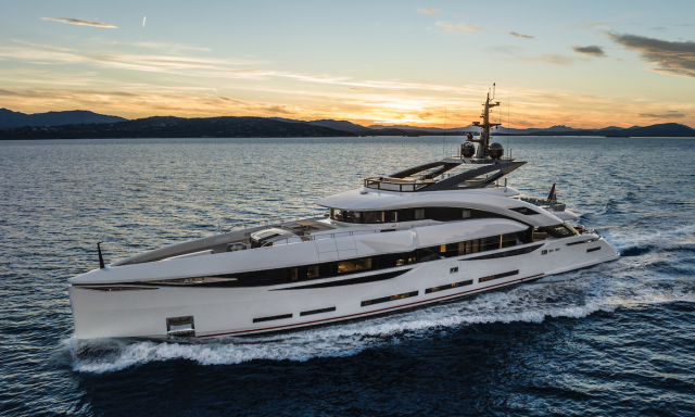 Isa Gran Turismo 45m M/Y UV II harmony of shapes and triumph of light