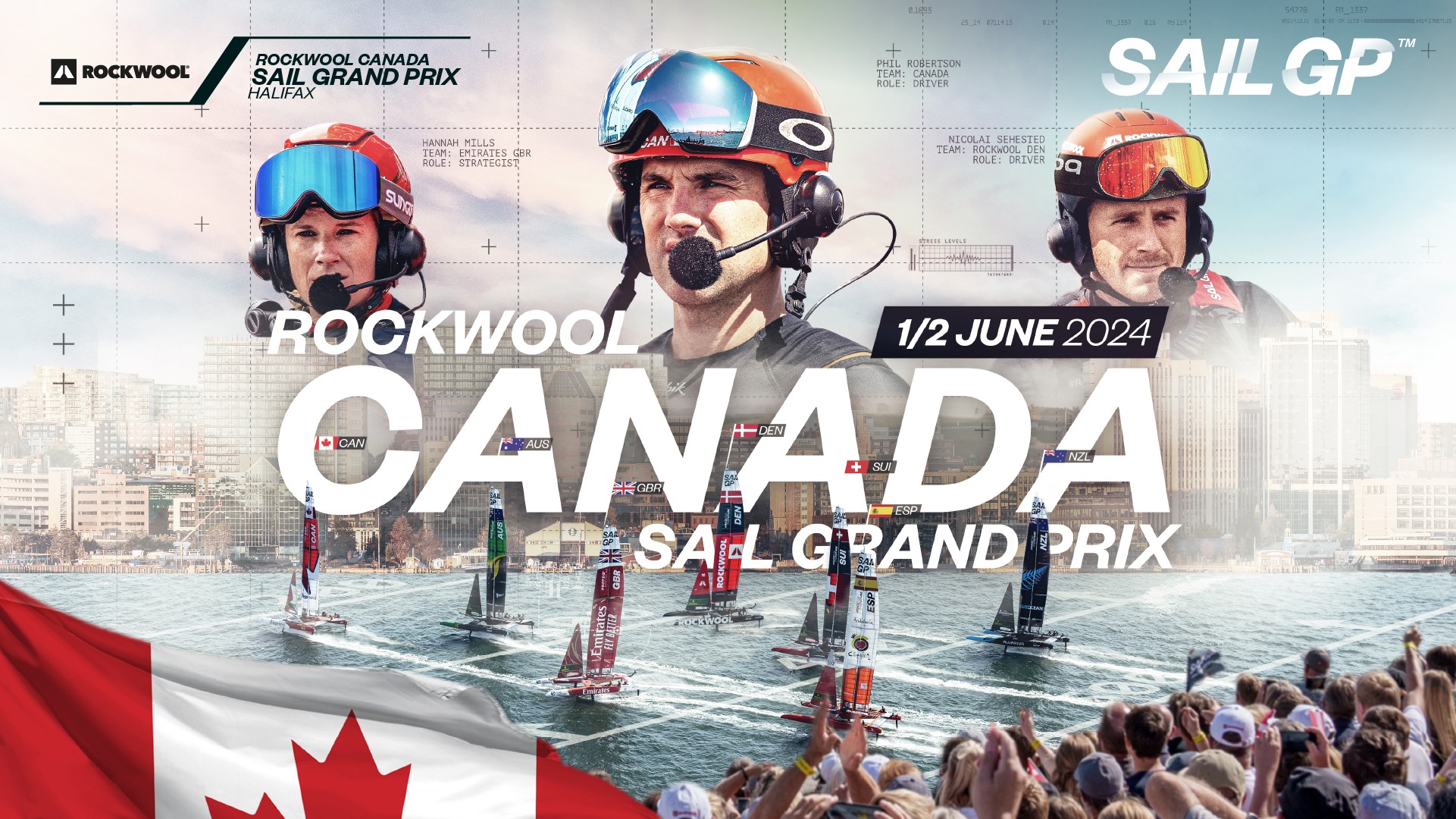 Halifax to host Rockwool Canada Sail Grand Prix