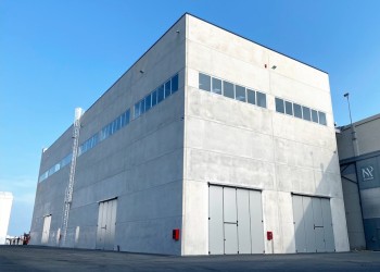 Palumbo Superyachts: completato il nuovo capannone di Ancona