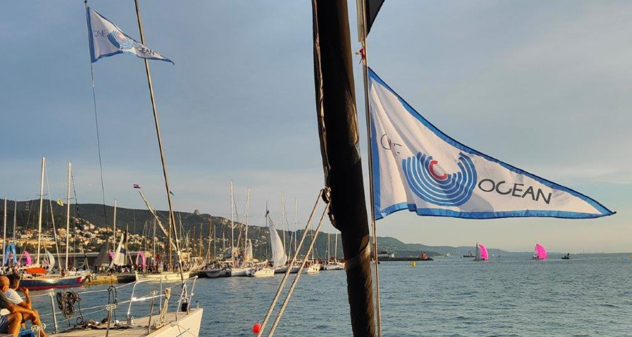 One Ocean Foundation in Barcolana con More Miles Less Plastic
