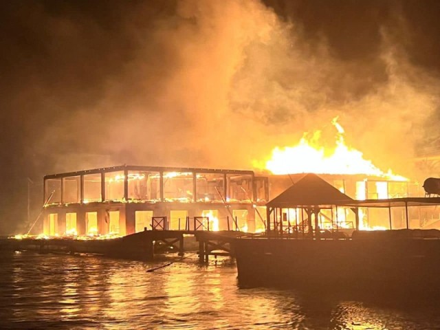 Antigua Yacht Club Marina offices burned down last Monday night