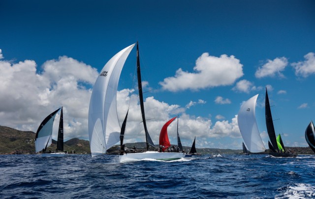 CSA Racing Class on a downwind leg during the 2023 edition of ASW  ©pwpictures.com