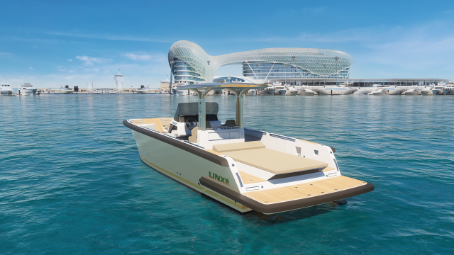 LINX Tenders presenta un catamarano a foil per il mercato degli Emirati Arabi