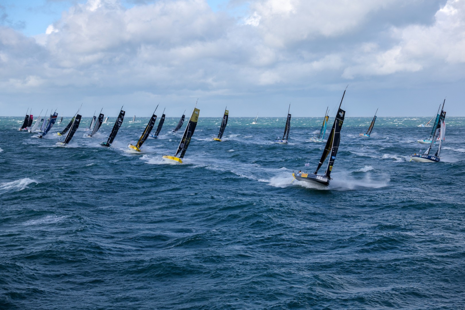 Three classes enjoy great start and IMOCAs remain in port