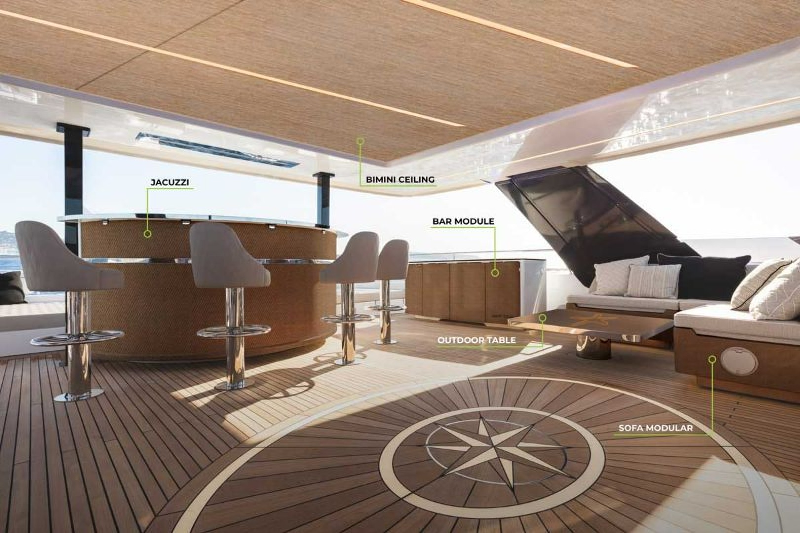 Sunreef Yachts Eco: natural fiber composites