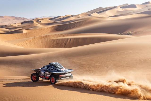Audi RS Q e-tron vincitrice della Dakar 2024