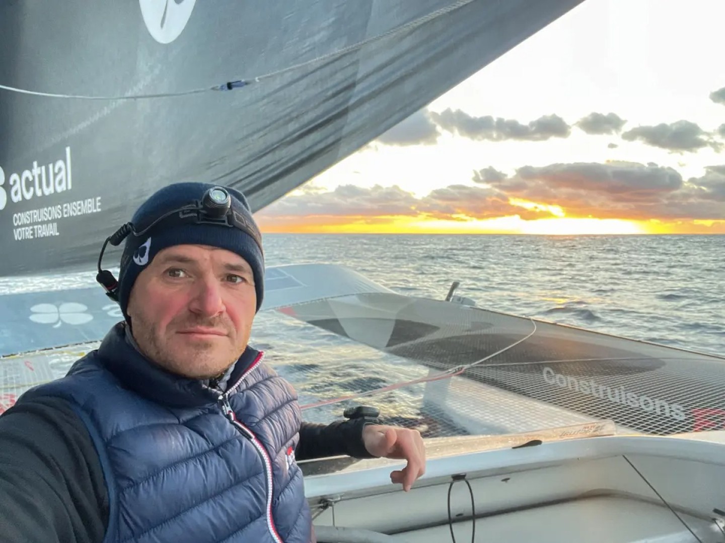 Arkéa Ultim Challenge-Brest, technical stop in Cape Town for Marchand