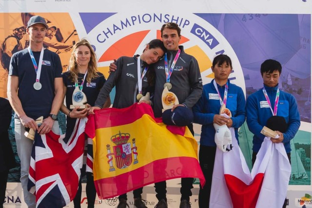 Xammar and Brugman reign in Spain at the 470 World Championships