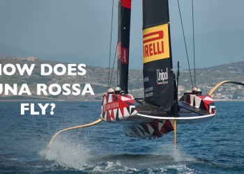 Luna Rossa: flying like an airplane, or almost